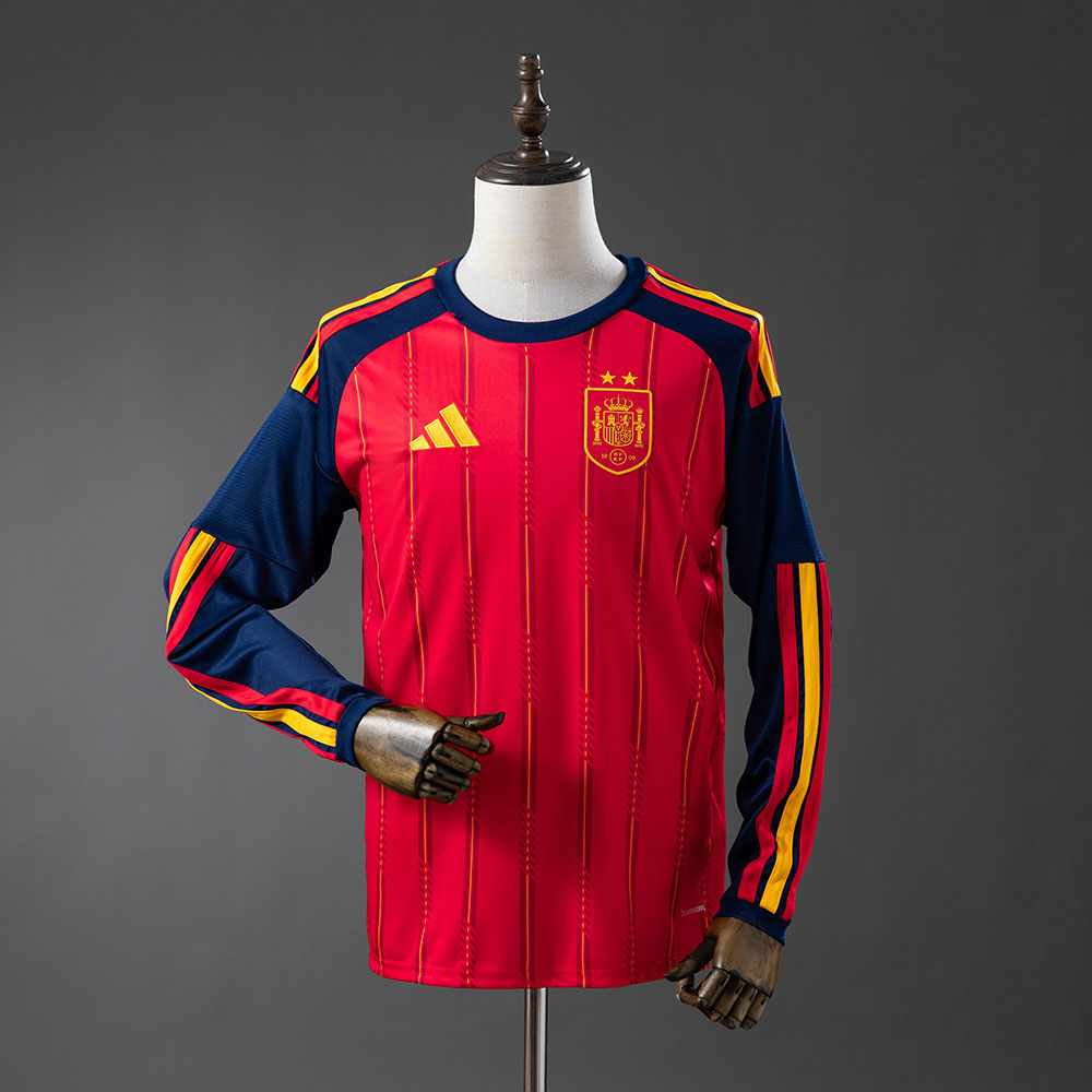 AAA Quality Spain 2026 World Cup Home 2 Stars Long Jersey